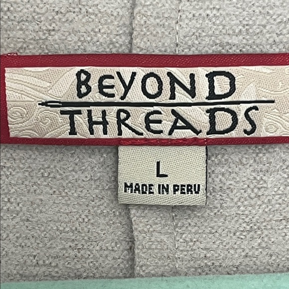 Beyond Threads Alpaca Wool Jacket Size Large - Picture 3 of 7